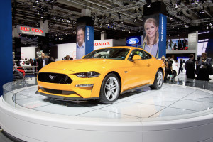 Ford Mustang at the Frankfurt Motor Show. Photo by Tim Bishop.