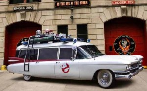 CADILLAC Ambulance Miller-Meteor limo-style endloader combination - Ghostbuster        
